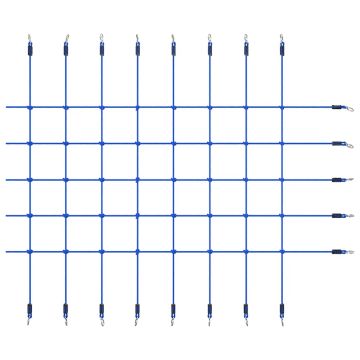 Rete da Arrampicata 200x150 cm Blu