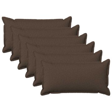 Cuscino con cuscino HOUTEN 6 pz Tortora Lino
