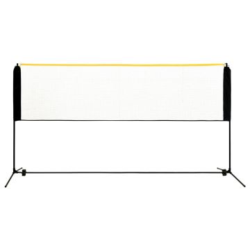 Rete da Badminton Regolabile 300x103x94-158 cm in Metallo