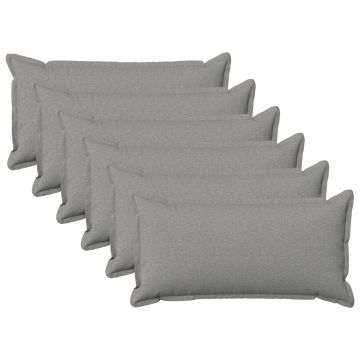 Cuscino con cuscino HOUTEN 6 pz Grigio Nuvola Lino