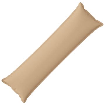 Cuscino con cuscino HOUTEN Crema 40 x 145 cm Lino