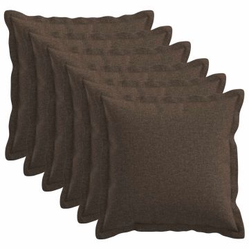 Cuscino con cuscino HOUTEN 6 pz Tortora Lino