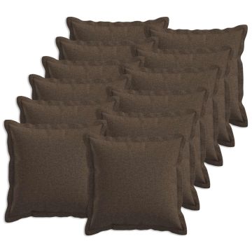 Cuscino con cuscino HOUTEN 12 pz Tortora Lino