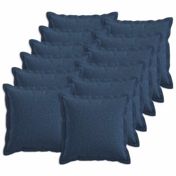 Cuscino con cuscino HOUTEN 12 pz Blu Lino