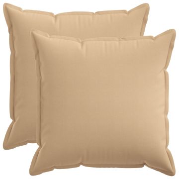 Cuscino con cuscino HOUTEN 2 pz Crema Lino