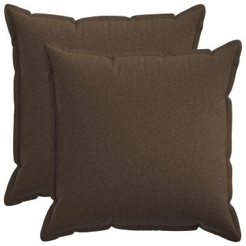 Cuscino con cuscino HOUTEN 2 pz Tortora Lino