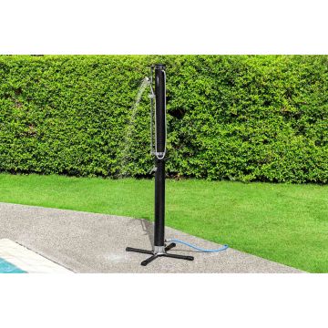 Bestway Doccia da Esterno Solar Flow Nera 20 L