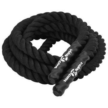 Corda da Battaglia Nera 6 m 4,5 kg Poliestere