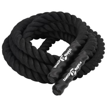 Corda da Battaglia Nera 9 m 6,8 kg Poliestere