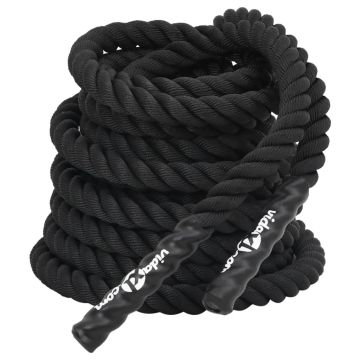 Corda da Battaglia Nera 15 m 11 kg Poliestere