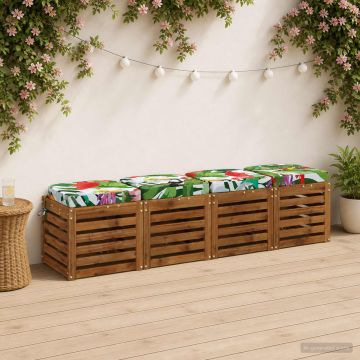 Cuscini per sedile a 4 pezzi SOEST 4 pcs 100% Poliestere