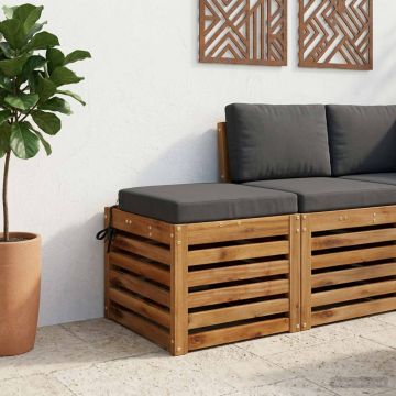 Cuscino per sedile a 1 pezzo SOEST 100% Poliestere Antracite