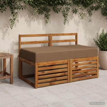 Cuscino per la seduta SOEST 100% Poliestere Tortora