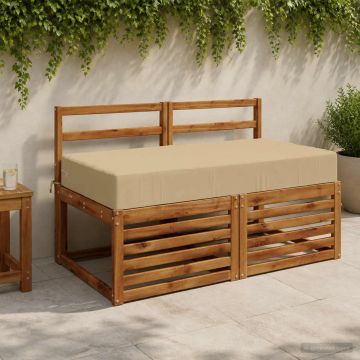Cuscino per la seduta SOEST 100% Poliestere Beige