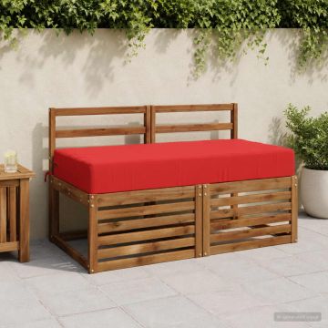 Cuscino per la seduta SOEST 100% Poliestere Rosso