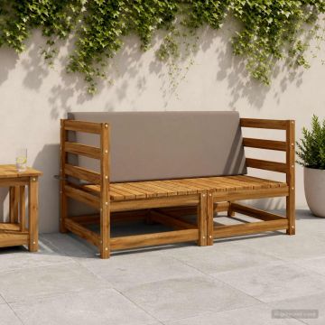 Cuscino schienale SOEST 100% Poliestere Tortora