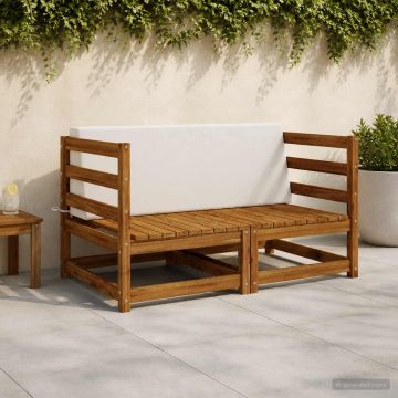 Cuscino schienale SOEST 100% Poliestere Bianco 120 x 20 x 40 cm