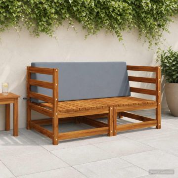 Cuscino schienale SOEST 100% Poliestere Blu 120 x 20 x 40 cm