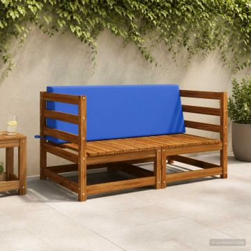 Cuscino schienale SOEST 100% Poliestere Blu reale