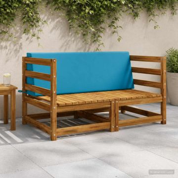 Cuscino schienale SOEST 100% Poliestere Azzurro