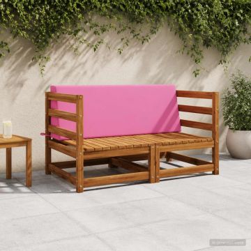 Cuscino schienale SOEST 100% Poliestere Rosa 120 x 20 x 40 cm