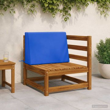 Cuscino schienale SOEST 100% Poliestere Blu reale