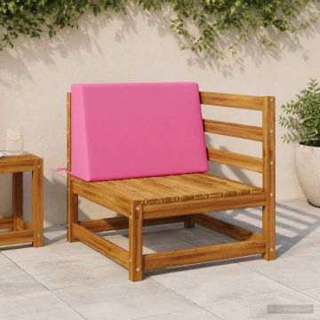 Cuscino schienale SOEST 100% Poliestere Rosa 60 x 20 x 40 cm