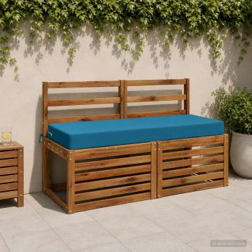 Cuscino per la seduta SOEST 100% Poliestere Azzurro