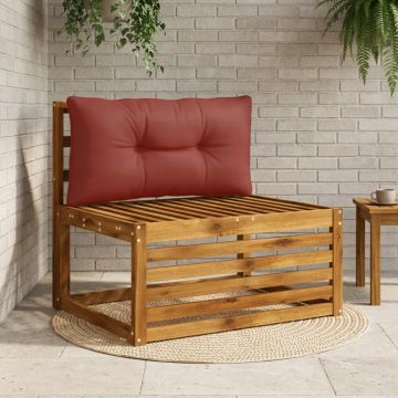 Cuscino per schienale PUTTEN 100% Poliestere Rosso