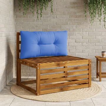 Cuscino per schienale PUTTEN 100% Poliestere Blu Reale
