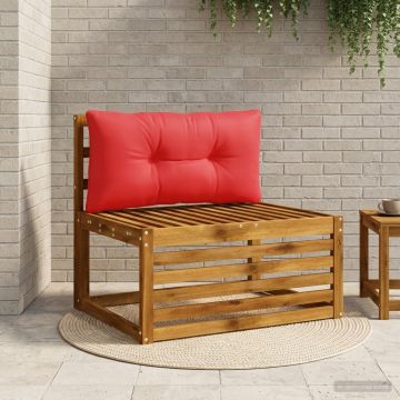 Cuscino per schienale PUTTEN 100% Poliestere Rosso