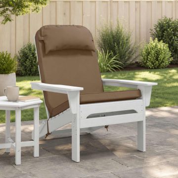 Cuscino per Lounger Sole 100% Poliestere Tortora