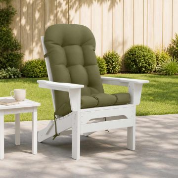 Cuscino per Lounger Sole PUTTEN 100% Poliestere Verde Oliva