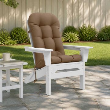 Cuscino per Lounger Sole PUTTEN 100% Poliestere Tortora