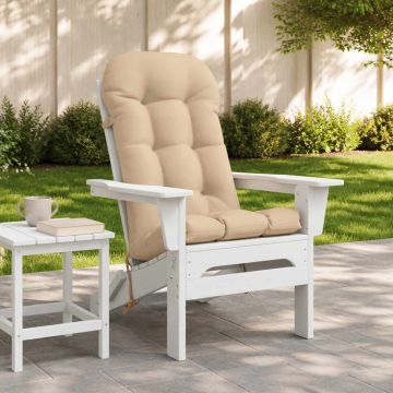 Cuscino per Lounger Sole PUTTEN 100% Poliestere Crema