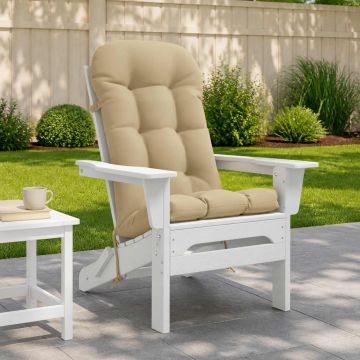 Cuscino per Lounger Sole PUTTEN 100% Poliestere Beige