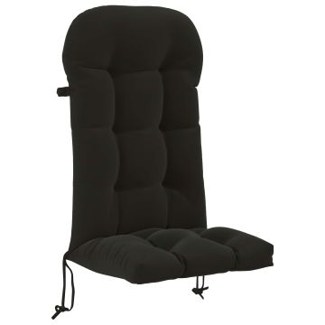 Cuscino per Lounger Sole PUTTEN 100% Poliestere Nero