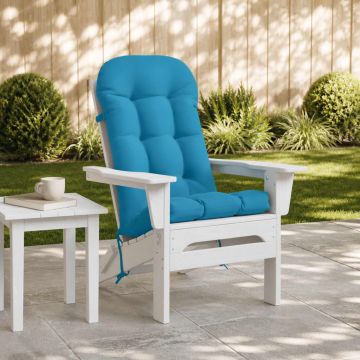 Cuscino per Lounger Sole PUTTEN 100% Poliestere Azzurro