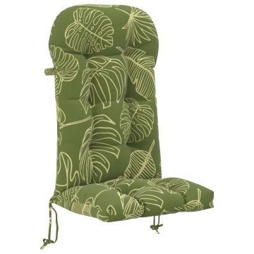 Cuscino per Lounger Sole PUTTEN 100% Poliestere Design a foglia