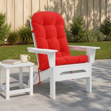 Cuscino per Lounger Sole PUTTEN 100% Poliestere Rosso