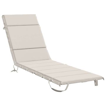 Cuscino per Lettino GEMERT 100% Poliestere Bianco