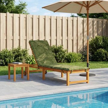 Cuscino per Lettino GEMERT 100% Poliestere Design a foglia