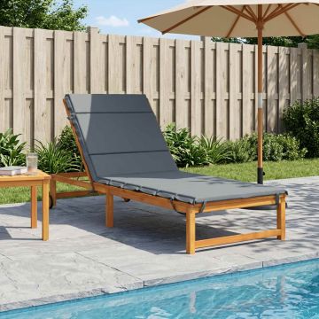 Cuscino per Lettino GEMERT 100% Poliestere Blu 200 x 80 x 3 cm