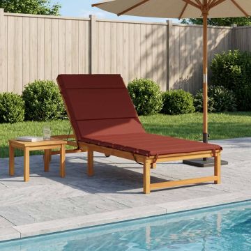 Cuscino per Lettino GEMERT 100% Poliestere Rosso