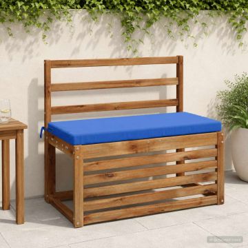 Cuscino per panchina SOEST 100% Poliestere Blu Reale