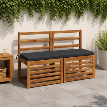Cuscino per panchina SOEST 100% Poliestere Blu Scuro