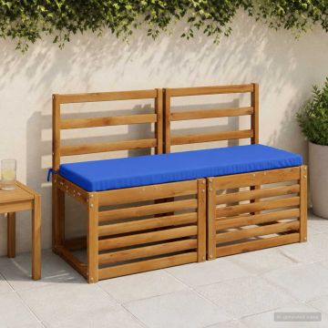 Cuscino per panchina SOEST 100% Poliestere Blu Reale