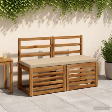 Cuscino per panchina SOEST 100% Poliestere Sabbia