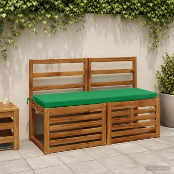 Cuscino per panchina SOEST 100% Poliestere Verde