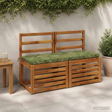 Cuscino per panchina SOEST 100% Poliestere Design a foglia